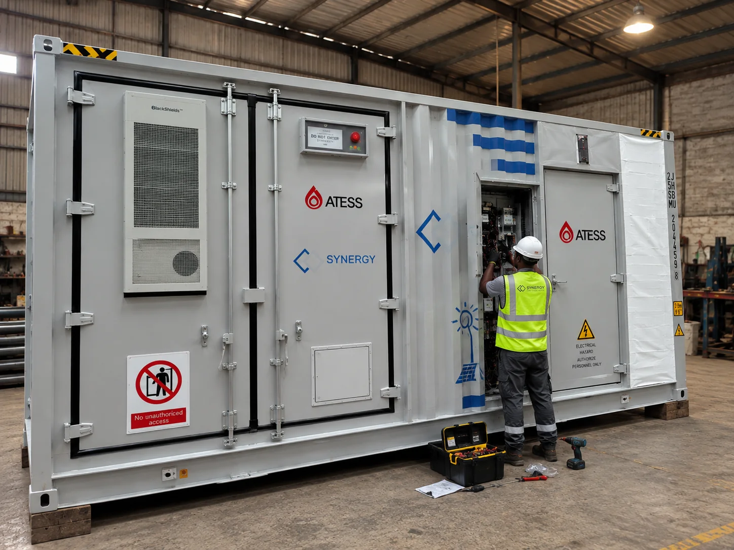 Kambwese ATESS container